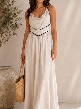white closet elements linen blend dress White Closet | Dresses | White Closet Elements Dress